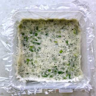 韭菜鸡蛋糕的做法步骤：5