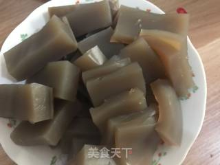 炒凉粉的做法步骤：1