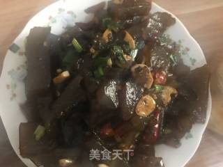 炒凉粉的做法步骤：4