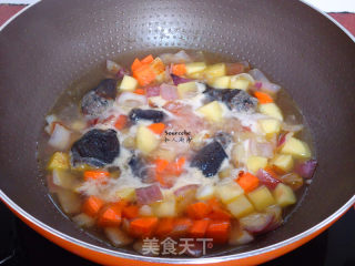 乌鸡炖腐竹汤的做法步骤：6