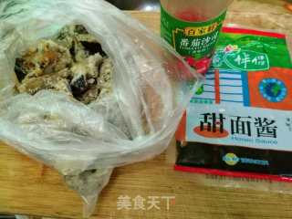 酱焖茄块的做法步骤：2