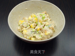 香烤酿香菇的做法步骤：2