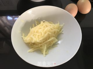 香煎土豆丝饼的做法步骤：4