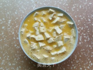 蛋包豆腐丁的做法步骤：5