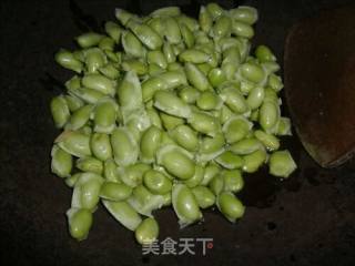 冬瓜炒毛豆的做法步骤：2