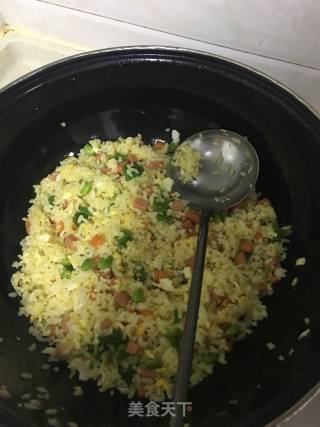炒饭的做法步骤：3