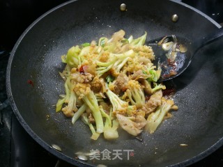 干锅花菜的做法步骤：6