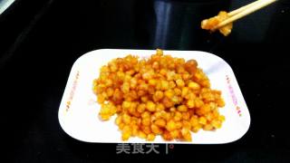 拔丝玉米粒的做法步骤：6