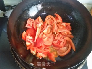 番茄炒丝瓜的做法步骤：3