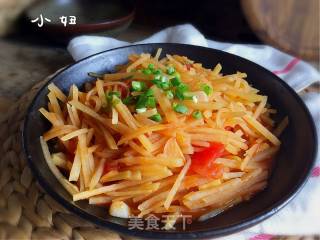 茄汁土豆丝的做法步骤：11