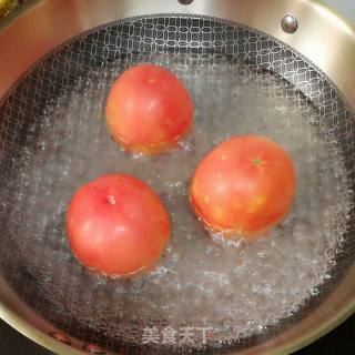 番茄鸡蛋饼的做法步骤：1
