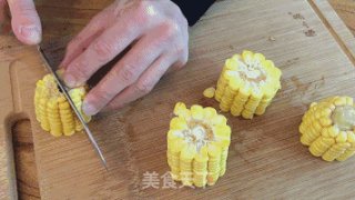 香甜玉米泥的做法步骤：2