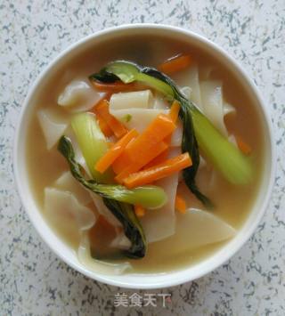 清淡蔬菜片汤的做法步骤：12