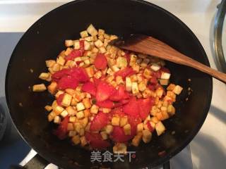 双茄鸡蛋面的做法步骤：6