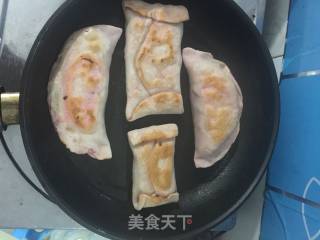 粉红苋菜饼的做法步骤：5