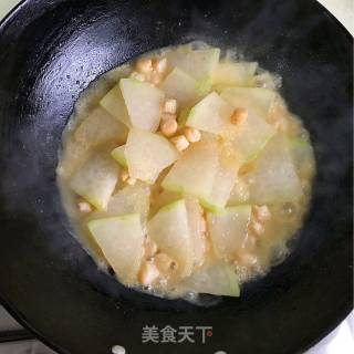 瑶柱烧冬瓜的做法步骤：6
