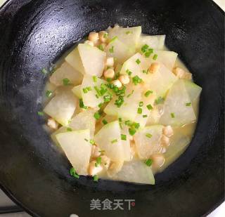 瑶柱烧冬瓜的做法步骤：7