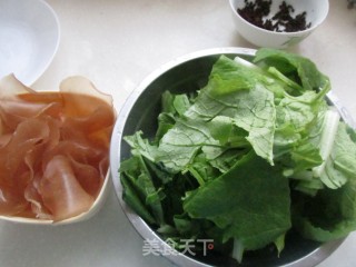 小白菜炖粉皮的做法步骤：1