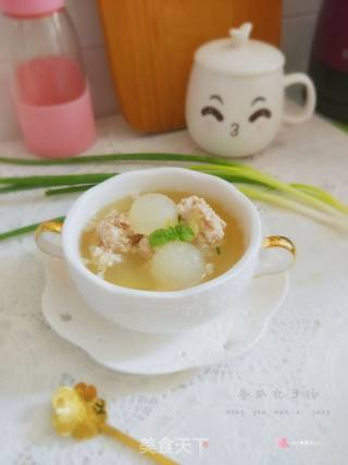 冬瓜丸子汤的做法步骤：9