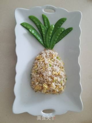 菠萝蛋包饭的做法步骤：10