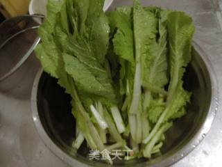 小白菜炒粉丝的做法步骤：2