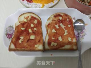 空气炸锅版吐司披萨的做法步骤：10