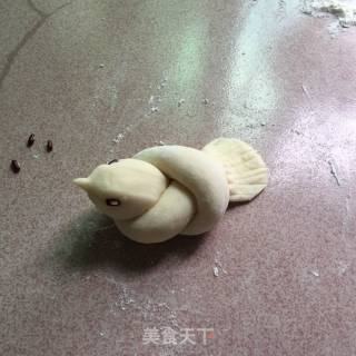 可爱小鸟馒头的做法步骤：7