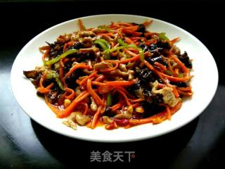 鱼香肉丝的做法步骤：16
