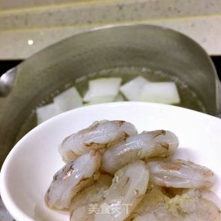 宝宝辅食:虾仁冬瓜汤的做法步骤：6