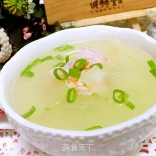 宝宝辅食:虾仁冬瓜汤的做法步骤：8