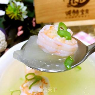 宝宝辅食:虾仁冬瓜汤的做法步骤：9