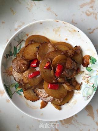 红烧土豆片的做法步骤：6