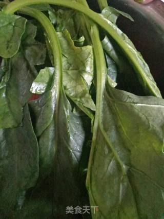 菠菜牛肉粥的做法步骤：3