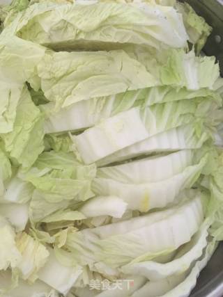 五花肉炖白菜的做法步骤：2
