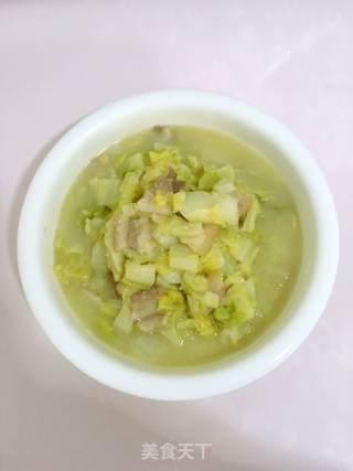五花肉炖白菜的做法步骤：12