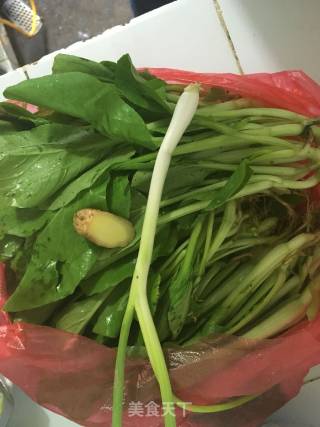 素炒青菜的做法步骤：1