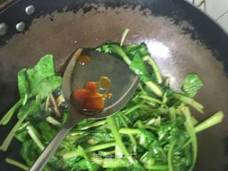 素炒青菜的做法步骤：7