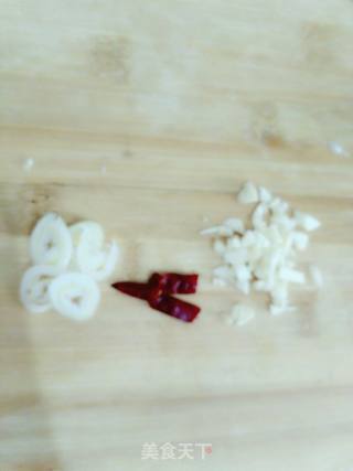 清炒香菇油菜的做法步骤：3