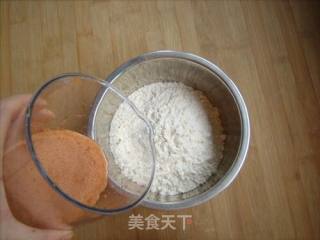 胡萝卜卷饼的做法步骤：2