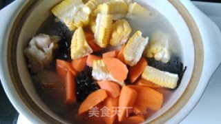 玉米木耳大骨汤的做法步骤：9