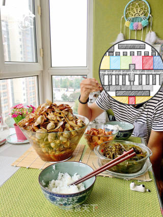 辣炒杂贝的做法步骤：11