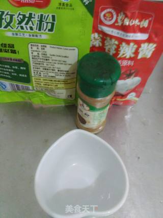 简易自制煎烤肉的做法步骤：8