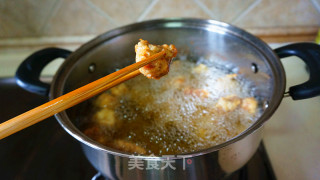 菠萝咕噜肉的做法步骤：13