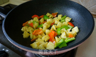 菠萝咕噜肉的做法步骤：15