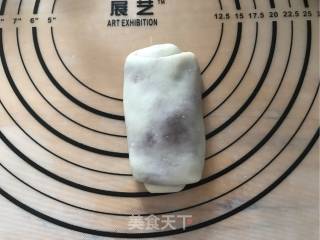 赏味中秋、乐享团圆～【紫薯螺旋蛋黄酥】的做法步骤：16