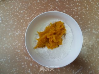 紫薯南瓜饼的做法步骤：2