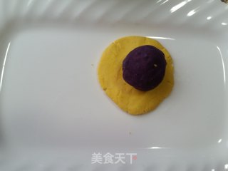 紫薯南瓜饼的做法步骤：6