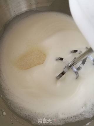 抹茶戚风的做法步骤：11