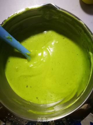抹茶戚风的做法步骤：15