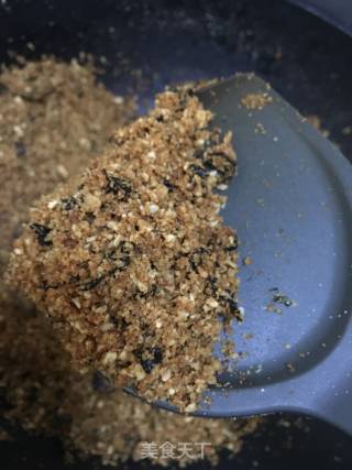 自制豆渣松的做法步骤：3